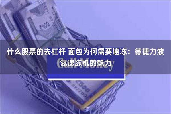 什么股票的去杠杆 面包为何需要速冻：德捷力液氮速冻机的魅力